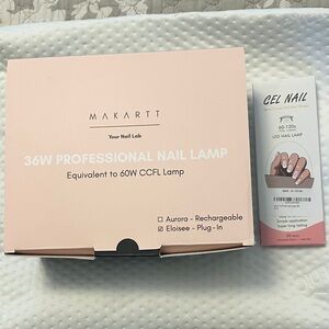 NET 36W Professional Gel  LED Nail Lamp - Blush Pink Accent